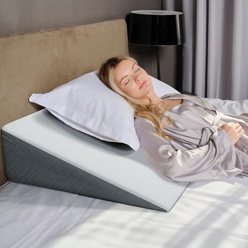 Kölbs Wide Standard Bed Wedge Pillow for Sleep Apnea 33x7in Extra Wide 7.5" Height