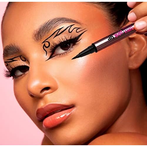 Pink Up Liquid Eye Liner, Ultra Black, Fast Drying, Long Lasting, Matte Finish