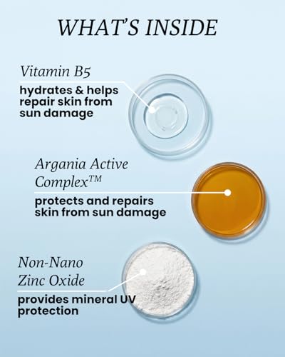 FRÉ Glow Me Tinted Mineral Face Sunscreen SPF 30 Light-Medium - Broad Spectrum, Water-Resistant, Hydrating, Sheer Tint
