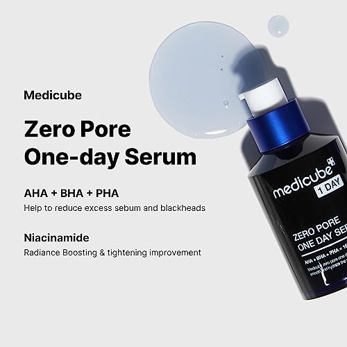 Overnight Pore Refining Serum with 15.2% AHA+BHA+PHA & Niacinamide - Reduce Pores & Blackheads