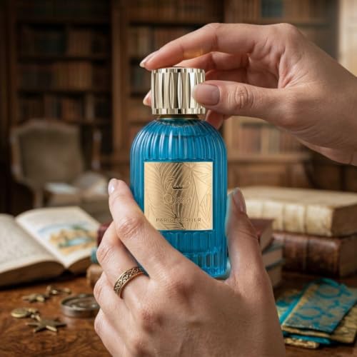Paris Corner Qissa Blue Eau de Parfum Spray 100ml - Bold Citrus-Woody Scent