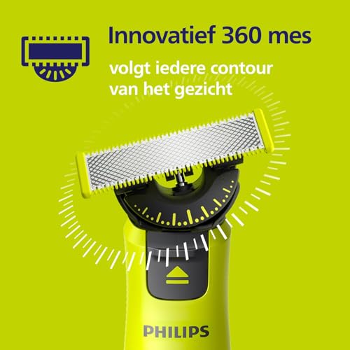 3-Pack Replacement Blades for Philips OneBlade 360 Model QP430/60 - Wet & Dry Shaving