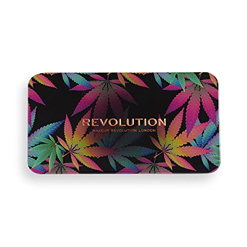Makeup Revolution, Forever Flawless Dynamic, Eyeshadow Palette, Chilled, 8 Shades, 8g