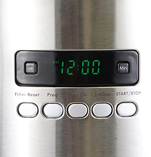 Koolatron Kenmore 12-Cup Programmable Drip Coffee Maker – Black