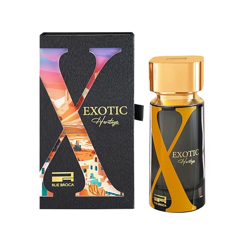 Exotic Heritage Eau de Parfum for Men - Woody Earthy Fruity Fragrance, 3.4 Fl Oz - Versatile and Elegant Gift