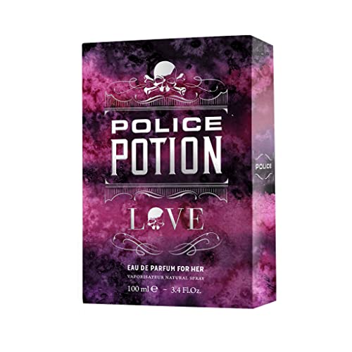 Police Potion Love Eau De Parfum Spray 3.4 oz for Women - Long Lasting Fragrance