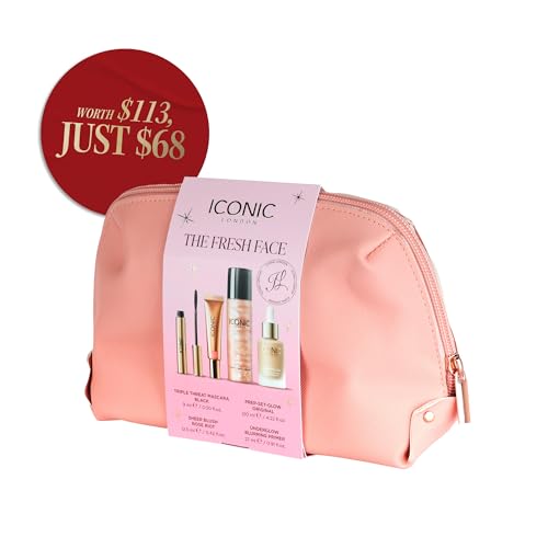 ICONIC LONDON Luxury Makeup Set for Glowy, Radiant Skin and Highlighted Finish, Perfect for Gifting, Long-Lasting, Cruelty-Free, Vegan Makeup