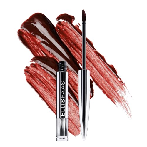 Ellis Faas Milky Lips Liquid Lipstick 202 Dark Blood Soft Glossy Finish