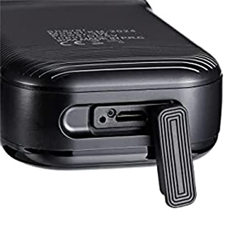 KEMEI Double Foil Electric Razor for Men Black - Waterproof Beard Trimmer, USB Rechargeable