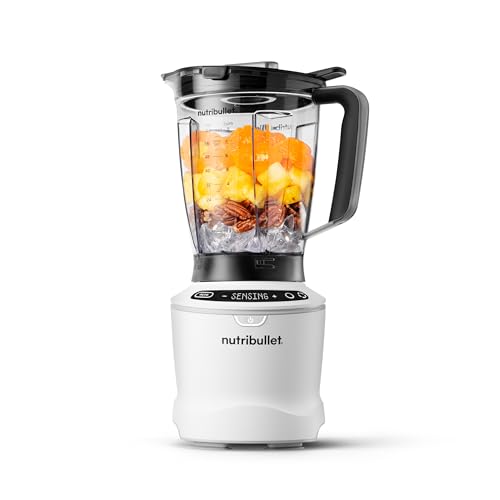 Nutribullet SmartSense 5-Speed Full-Size Blender 1400W Matte White