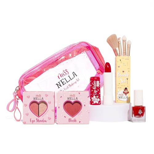 Kids Makeup Set with Festive Picks - Play & Gift Set for Girls 3-15