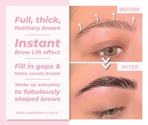 Lash & Brow Lift Lotions Set - 10 Treatments for Eyelash & Eyebrow Perm & Lamination