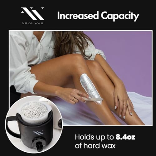 Nova Wax Warmer - Digital Mini Wax Warmer for Hair Removal 8.4oz / 238g