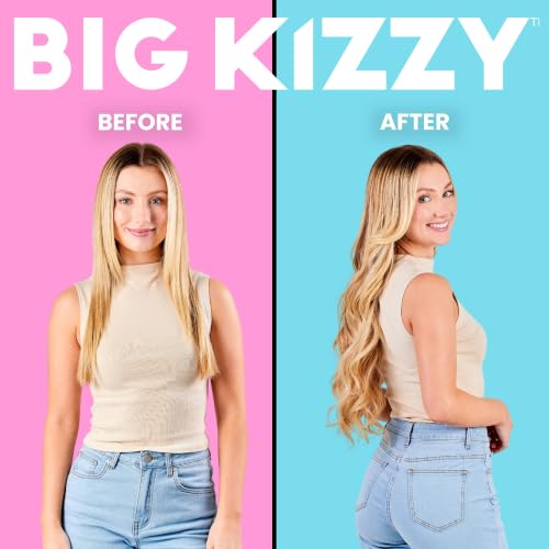 Big Kizzy Double Sided Hair Extension Tape - Extra Hold, 144 Tabs (Replacement for Tape Ins)