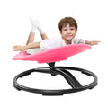 Kids Sensory Spin Chair - Autism Autistic Spectrum Therapy Toy - Pink Round