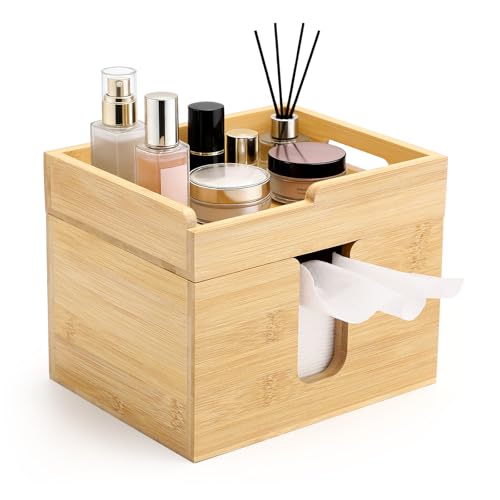 Face Towel Holder with 120 XL Bamboo Towels - Skincare Organizer & Countertop Storage (Variation of THIS listing)