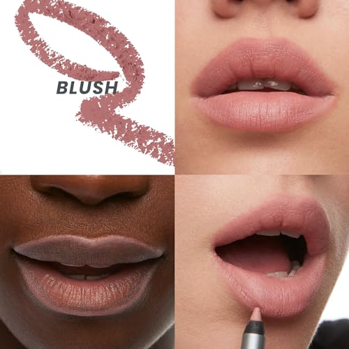 Wonderblading Lip Stain Peel Off Masque (Adore) with 360 Contour Lipliner (Blush)