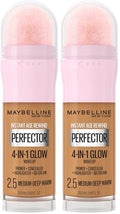 Maybelline Instant Age Rewind 4-in-1 Glow Makeup Medium/Deep Warm 0.68 Fl Oz Pack of 2