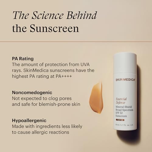 Tinted Mineral Sunscreen SPF 32 for Face - Oily & Combination Skin