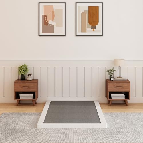 HAVONIZD Twin Box Spring 2 Inch Heavy Duty Steel Support Silent Foundation
