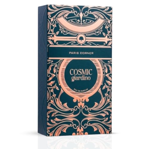 Paris Corner Cosmic Giardino Eau de Parfum Spray 100ml - Unisex Woody Aromatic Fragrance
