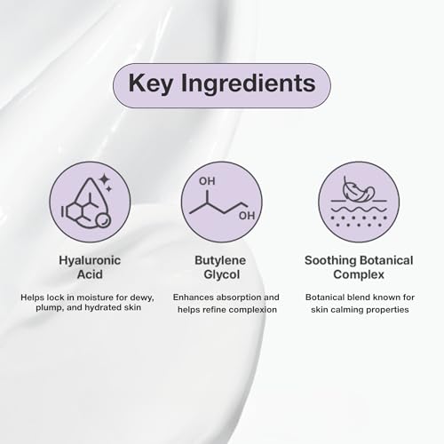 Naisture Hyaluronic Acid Emulsion ? Lightweight Face Moisturizer, Niacinamide for Layering Hydration & Skin Barrier Support