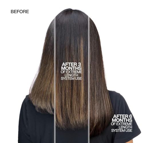 Redken Extreme Length Conditioner 10.1 Fl Oz for Longer, Stronger Hair – Biotin & Castor Oil