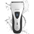 YASUN Foil Shaver - Electric Razor, Wet/Dry IPX7 Waterproof, Pop-up Beard Trimmer, Cordless Rechargeable Mens Razor - YS5800 Silver & Black