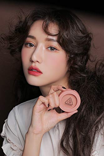 3CE Mood Recipe Face Blush Mono Pink - Nude Makeup for Cheeks