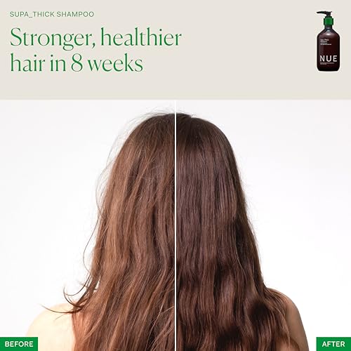 Hydrating Vegan Shampoo for All Hair Types - Supports Hair Growth & Scalp Health - Thick & Nourishing 8.45 fl oz