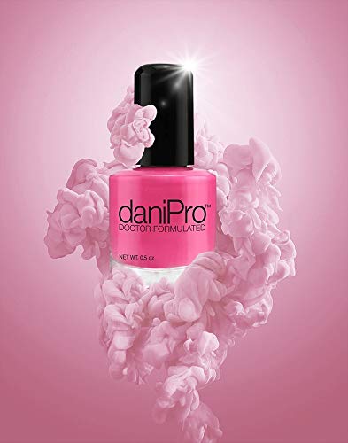 Doctor Formulated Nail Polish - Hot Pink, Biotin & Vitamins, Toxin-Free, Fast Drying