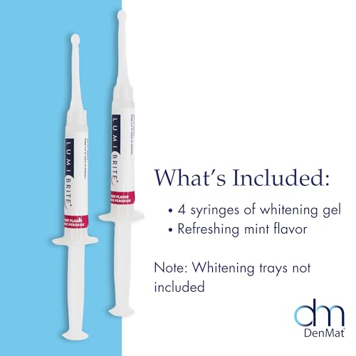 Gel Refill Set - Mint Flavor, Sensitivity-Free, 4 Syringes 2.5ml