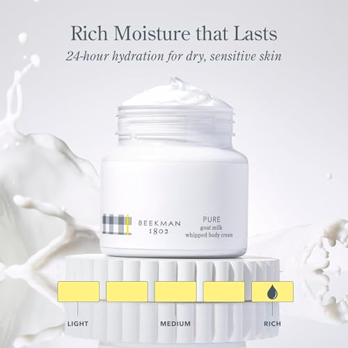 Beekman 1802 Goat Milk Whipped Body Cream 8oz Fragrance-Free - Pack of 1
