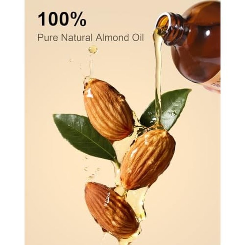 Almond Oil and Jojoba Oil Bundle 16 fl oz - 100% Pure Natural Cold Pressed Carrier Oils for Skin, Hair & Body - Certified Organic Moisturizing Oil