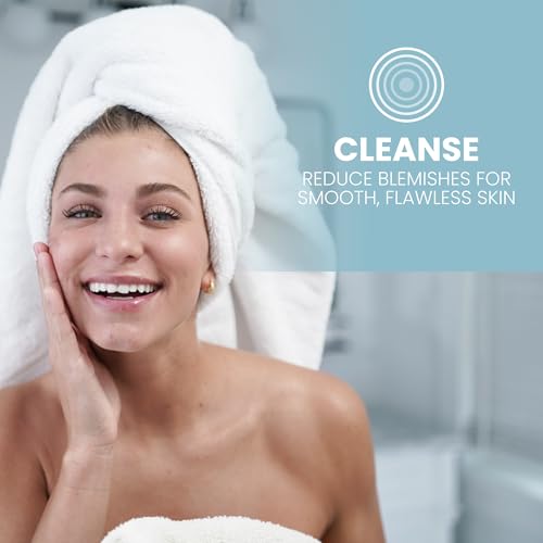 Eva Naturals Glycolic & Salicylic Acid Facial Cleanser - Tea Tree, 1 Fl Oz
