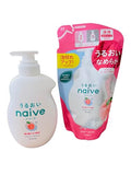 Peach Body Wash Set - Gentle Moisturizing Cleanser with Refill | 530ml + 360ml