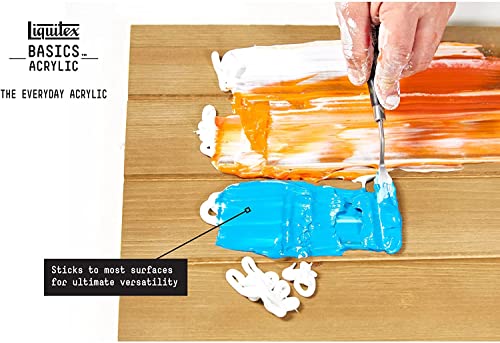 Liquitex BASICS Acrylic Paint Set - 48 Colors, 22ml Tubes, Student Quality
