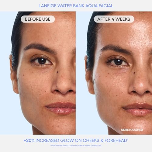 LANEIGE Water Bank Aqua Facial Serum - Hydrating & Gentle Exfoliation for Radiant Skin
