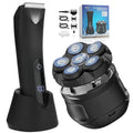 Men's Head and Body Trimmer Kit - Waterproof 2-in-1 Grooming Set, IPX7