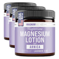 Magnum Solace Nighttime Magnesium Lotion with Arnica - 5 Fl Oz, Pack of 3