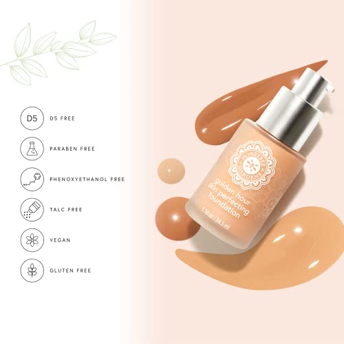 Honeybee Gardens Liquid & Powder Foundation Duo | Malibu