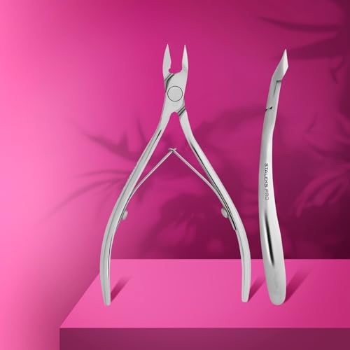 STALEKS PRO Expert 80 Professional 9mm Cuticle Nippers for Manicure