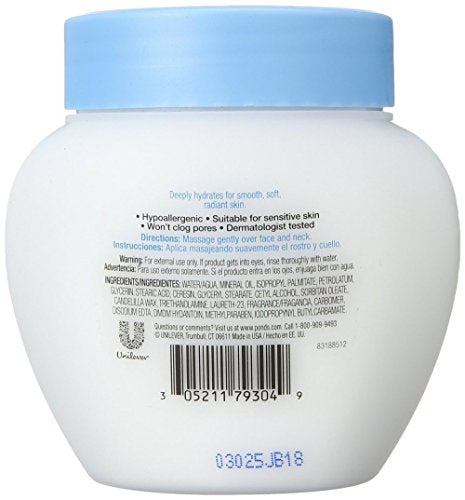 Unscented Pond's Dry Skin Facial Moisturizer 10.1 oz Pack of 4