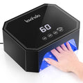 UV LED Nail Lamp 54W for Gel Polish & Nails - Black