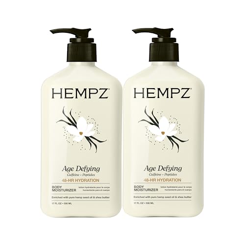 Hempz Age Defying Moisturizing Body Lotion 17 Fl Oz Pack of 2