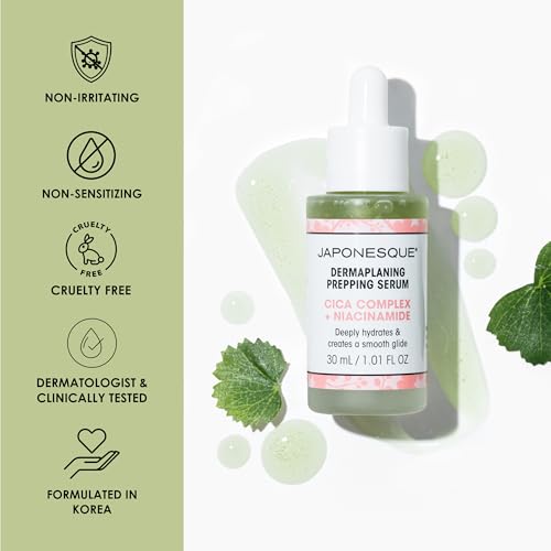 Dermaplaning Prepping Serum with Cica & Niacinamide for Smooth, Hydrated Skin