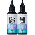 KISS Colors & Care Organic Hair Fixer Growth Oil, Natural Oils for Stronger Follicles, Reduced Breakage & Frizz, Moisture Retention & Split End Protection, 133mL (4.5 fl. oz.) (Pack of 2)