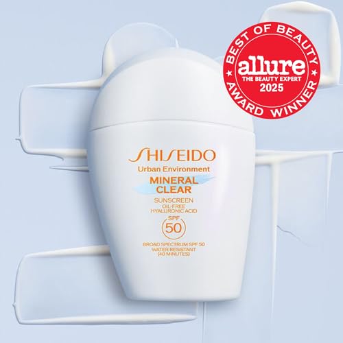 Water-Resistant SPF 50 Sunscreen with Skin Brightening & Anti-Aging Benefits