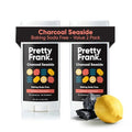 Pretty Frank Charcoal Seaside Deodorant Stick 2.7oz Pack of 2 - Natural & Aluminum-Free