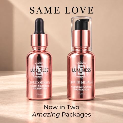 Light Variation Liquid Mirage Color-Adjusting Foundation Kit with SPF 50 Primer & Brush